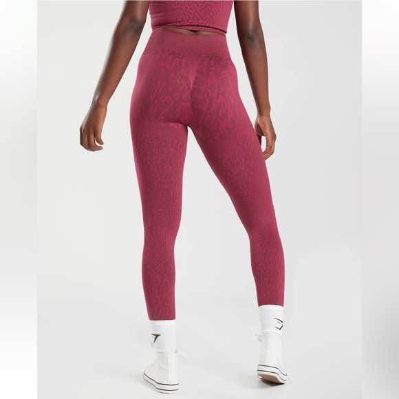 GYMSHARK ADAPT ANIMAL SEAMLESS LEGGINGS - Picture 2 of 5